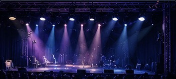 Lighting Grid and Teleprompter